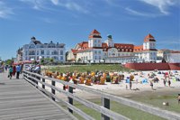 Binz Kurhaus Promenade Seebrücke